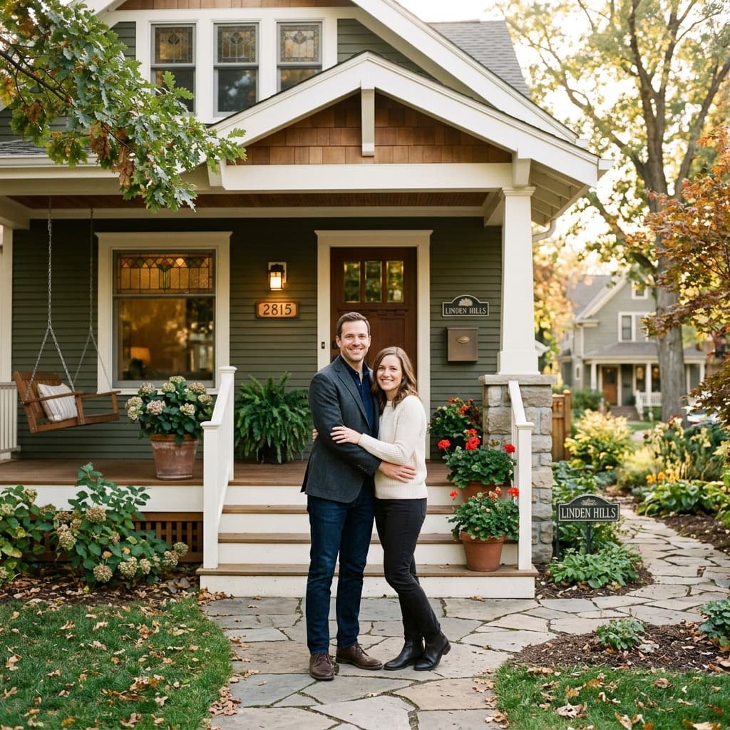 Sarah & Mark Thompson, transitioning to a new chapter in Linden Hills, Minneapolis